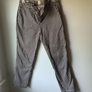 Gap tailored pant gingham